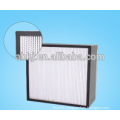 High effeciency, low resistance Heat Resistant Pleated Hepa Filter for Pharmaceutical